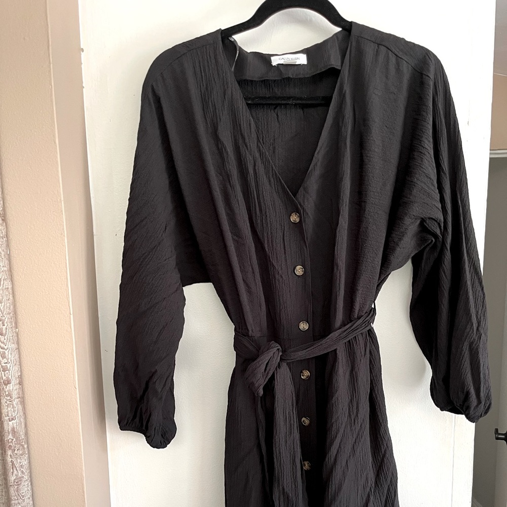 Perfect Calvin Klein black dress